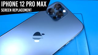 iPhone 12 Pro Max Screen Replacement | Guide/Teardown | I cut something