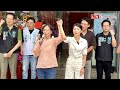 民眾黨台中劉芩妤成立總部 江啟臣送花來、黃國昌被問「藍白合」