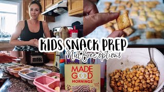 KIDS SNACK PREP| FROM SCRATCH| NUT FREE STORE BOUGHT KIDS SNACK IDEAS| Tres Chic Mama