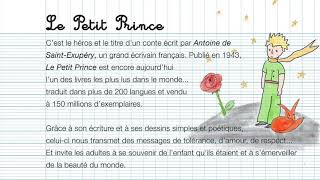 #เรียนภาษาฝรั่งเศส Lecture - le Petit Prince - อ่าน ฟังภาษาฝรั่งเศส เรื่องสัพเพเหระ #เจ้าชายน้อย