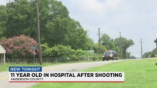 11-year-old girl shot in Anderson County