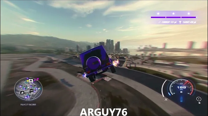 NFS Heat Mercedes G63 486YD Jump Over Race Track