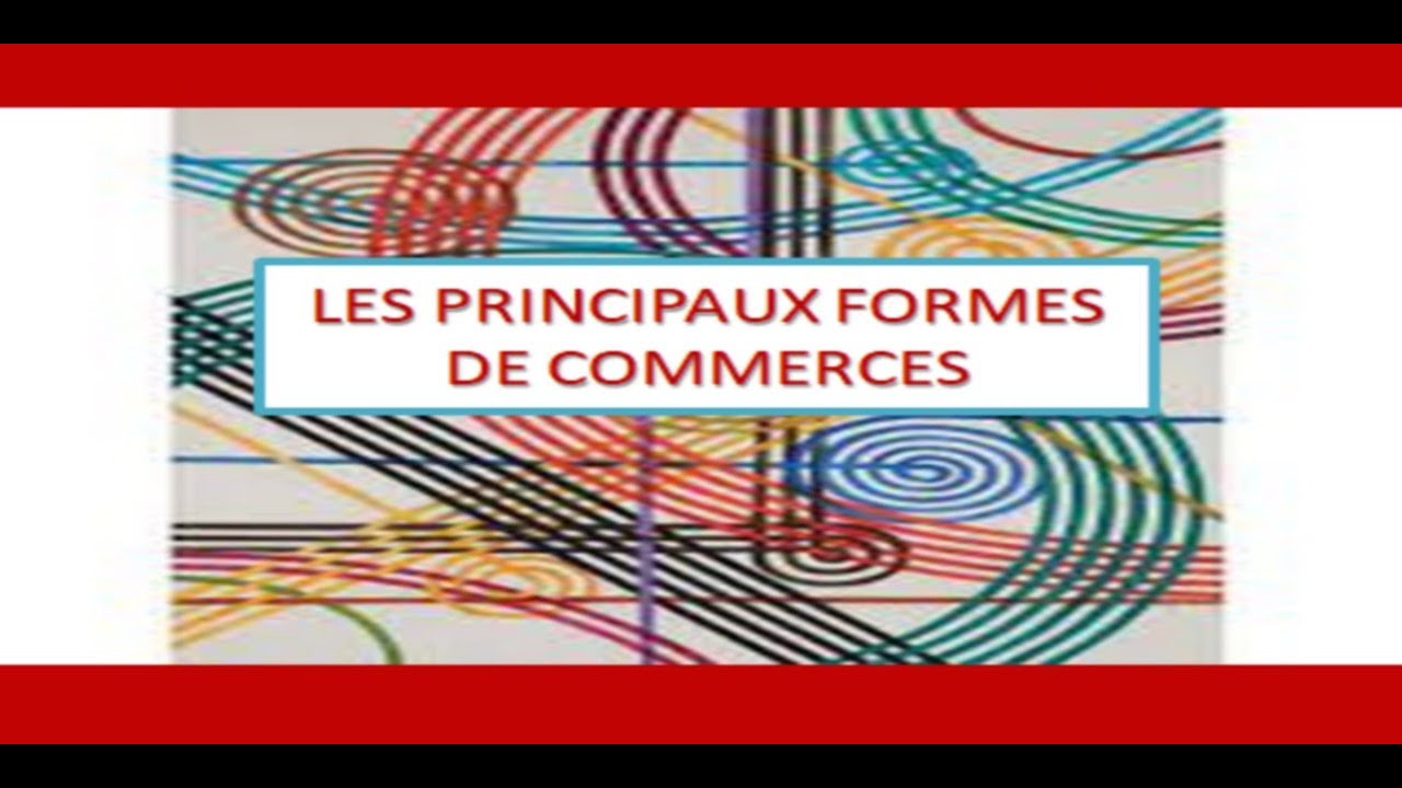 Les principaux formes de commerces YouTube