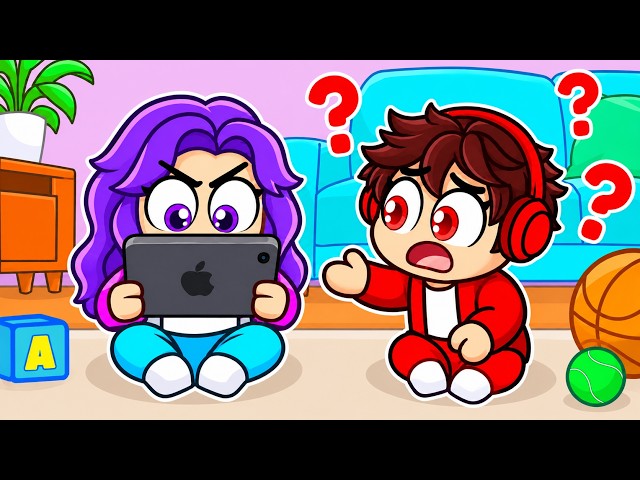 TABLET BAĞIMLISI BİR ÇOCUK OLDUM! - Roblox