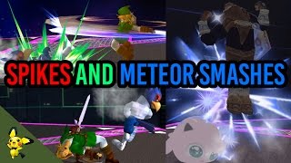 Spikes and Meteor Smashes - Super Smash Bros. Melee