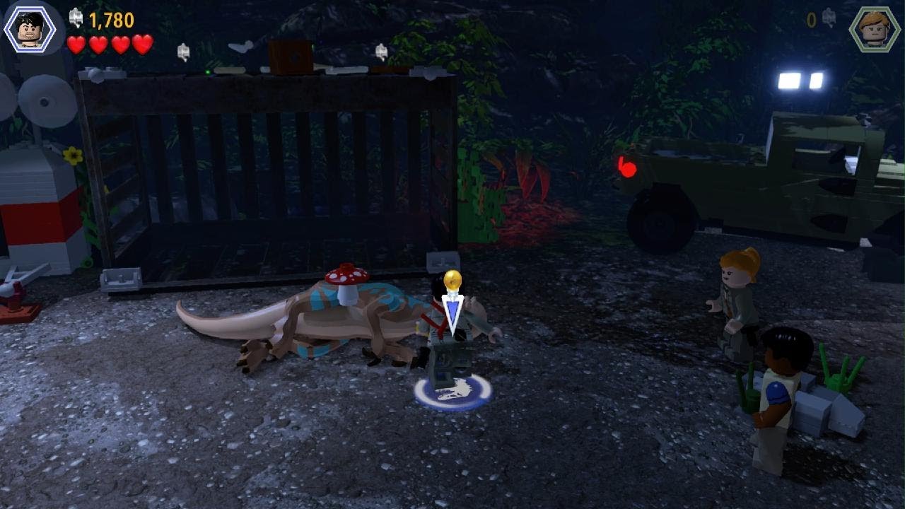 Lego the Lost World Jurassic Park Ingen Arrival walkthrough YouTube