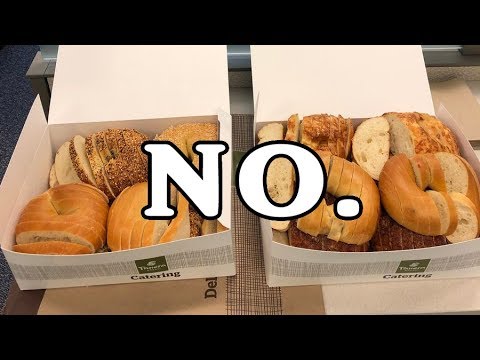 Bagels Sliced Like LOAVES OF BREAD Are Seriously Upsetting People