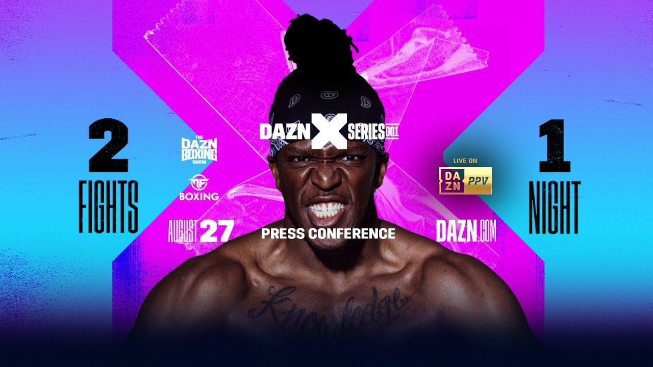 Misfits X DAZN Series 001 Press Conference (Official Live Stream)