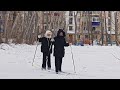 Лыжники 28.01.2025 #казахстан #лисаковск #зима #лыжники