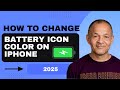 How to Change iPhone Battery Color | Change Color Of iPhone (iOS) Battery Icon (Quick Guide)