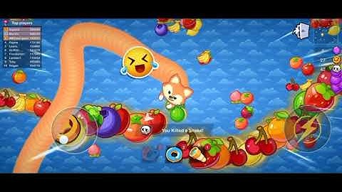 worms merge idle and io snake game #gameplay #gaming #androidgames