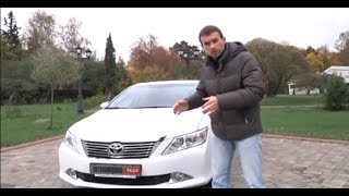 Toyota Camry VII 2.0: большой тест программы Toyota Camry VII 2.0: большой тест программы