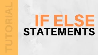 Intro to Java - If Else Statements