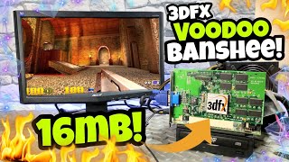 😲 La TARJETA DE VIDEO QUE MARCÓ la HISTORIA! 3DFX VOODOO BANSHEE 👈🏻❤️ screenshot 1