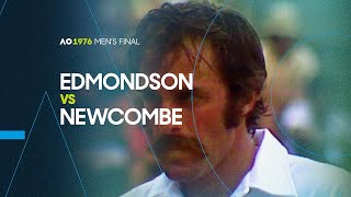 Battle of the Mo's! 1976 Mark Edmondson v John Newcombe | AO Classics