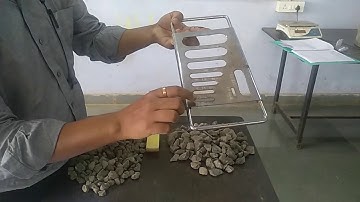 Shape Test of Aggregates (Elongation and Flakiness Index) Transportation Engineering 1