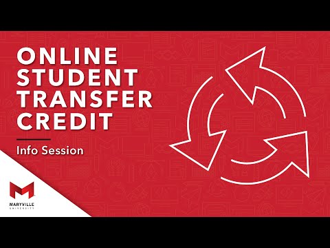 Transfer Credits for Online Students | Maryville University Online