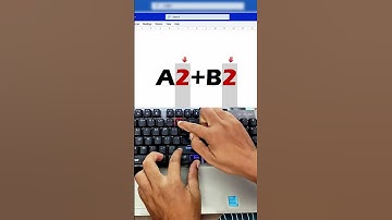 Make Superscript & Subscript in MS Word using just a Keyboard Shortcut! #WordShortcuts #tricks #tips