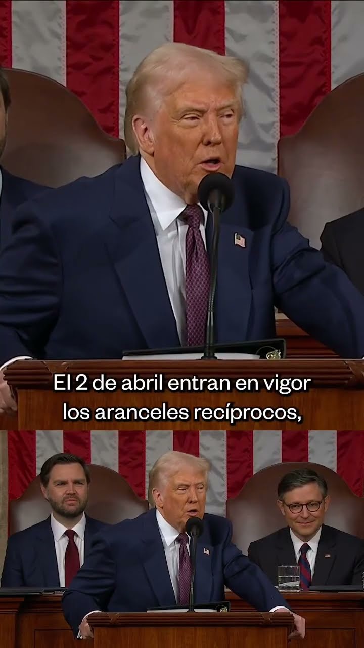 Trump anuncia aranceles recíprocos a partir del 2 de abril en EE.UU. | Noticias Telemundo