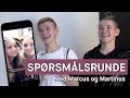 Marcus og Martinus svarer på Snapchat-spørsmål!