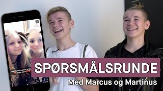 Marcus og Martinus svarer på Snapchat-spørsmål!