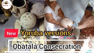 Ọbàtálá consecration for America Ọmọ Oríṣha (Yoruba versions) 👑|ATYHO TV |