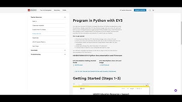 Downloading MicroPython for EV3