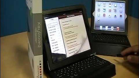 iPad Leather Keyboard Case - BuyNCell