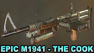 Call Of Duty WW2  EPIC M1941 THE COOK - Gun presentation In Slow Motion