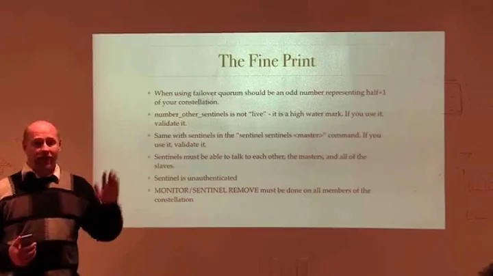 Redis: Going Beyond Simple Failover by Bill Anderson