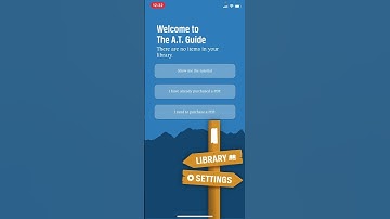 How to Load Your A.T. Guide PDF into the ATG Reader.