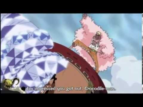 One Piece Crocodile Vs Doflamingo Youtube