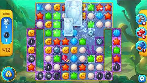 Fishdom 1486 Level - NO BooSTERS