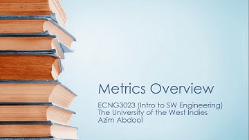 Overview of Software Metrics