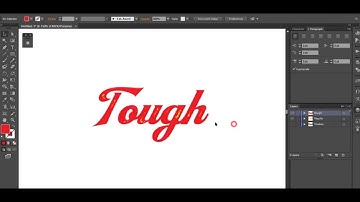 Use Opentype Feature (Tough Script)