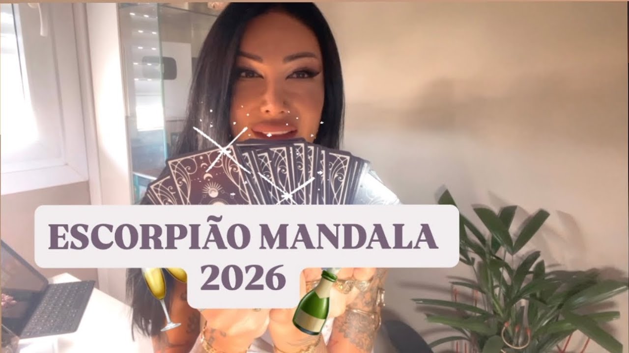 ESCORPIÃO MANDALA 2026 ♏️ VOCÊ PRECISA SABER COM INICIA SEU ANO E AS PRECAUÇÕES IMPORTANTES!⚠️🚨
