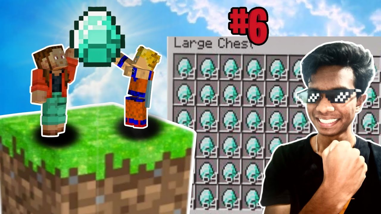 Finally We Got Diamonds In Minecraft One Block - YouTube