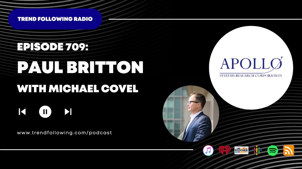 Ep. 709: Paul Britton Interview with Michael Covel on Trend Following Radio