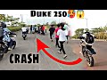 Duke 250 crashed  wheelie boys lovers  raipur raider  cg04vlogger