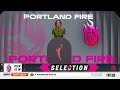 Iyana Martín Carrión is selected No. 7 by the Portland Fire!