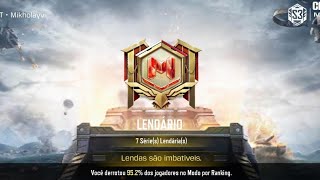 PEGUEI LENDÁRIO NO ÚLTIMO DIA DE SEASON | CALL OF DUTY MOBILE