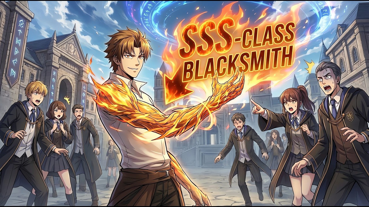 SSS-Class Blacksmith Hides His Power As A Weak Academy Freshman! - Manhwa Recap