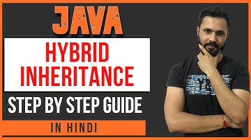 Java tutorial in Hindi for beginners #52 Java Hybrid inheritance in Hindi | Hybrid Inheritance Java