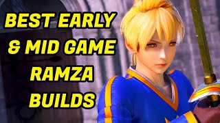 Final Fantasy Tactics Best Early & Mid Game Ramza Builds