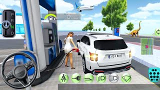 3D Driving Class - Luxury SUV Car Refueling In Gas Station - Android Games screenshot 3