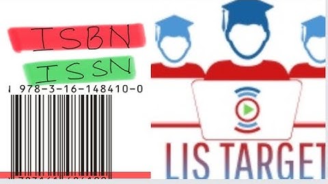 # ISBN & ISSN || Difference between ISBN & ISSN || #LIS TARGET || By-Vikas Prajapati