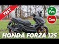 Honda forza 125  test  avantages et inconvnients