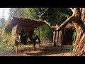 Primitive Tool : Build wood bed shed