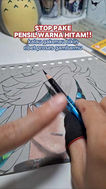 Pensil warna paling ga guna!!🗿🔫 #tutorialgambar #kinich #genshinimpact