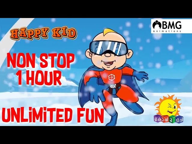 Happy Kid | Non Stop | One Hour | Unlimited Fun | Kochu TV | Malayalam class=